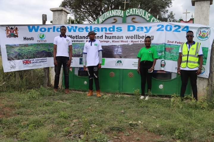 Various stakeholders joined hands to mark this year’s World Wetlands Day. In Nyeri County,