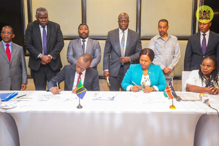 Bilateral meeting in Kisumu, co-chaired by Kenya’s CS Rebecca Miano and Tanzania’s Deputy Minister Stephen Byabato