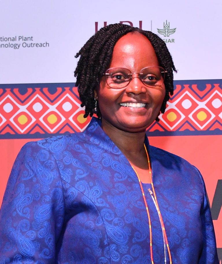 International Service for the Acquisition of Biotech Applications(ISAAA) Director and also chairperson African Women for Bioscience and the Africa Science Dialogue Dr. Margret Karembu