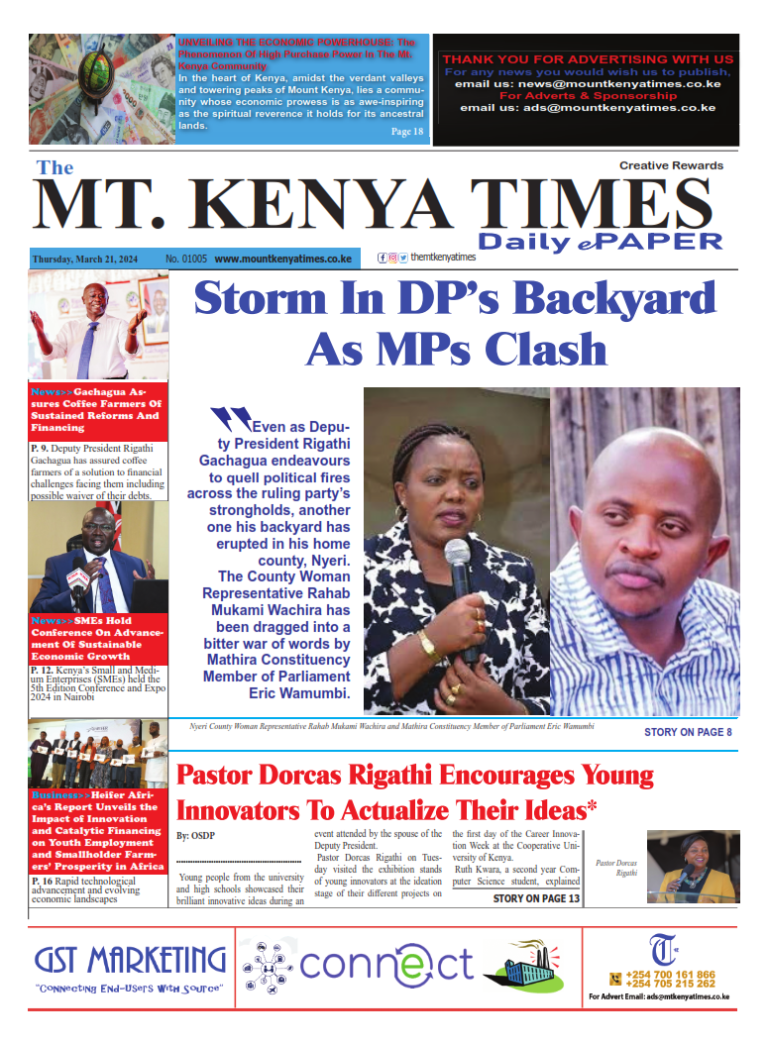 Mar 21, 2024 Mt Kenya Times ePAPER_001