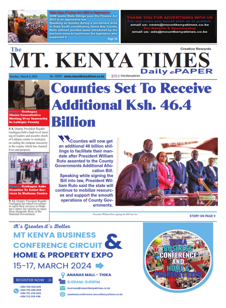 Mar 5, 2024 Mt Kenya Times ePAPER_001