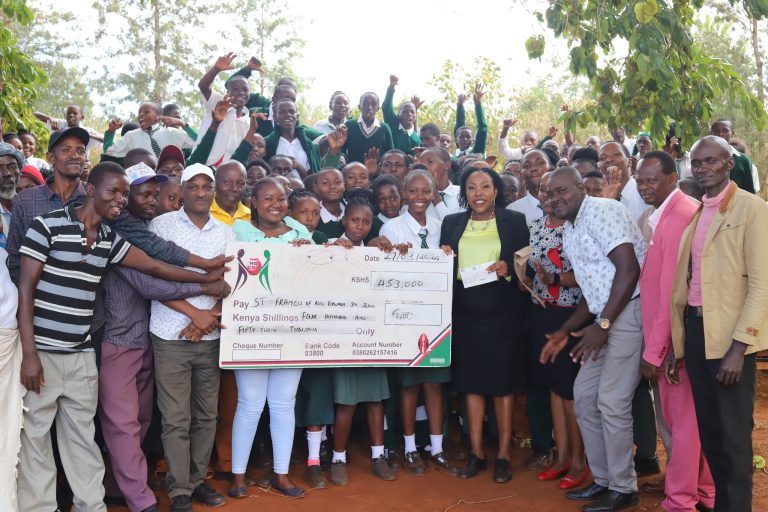 Mwea MP Mary Maingi underscores the value of education through equitable disbursement of bursary
