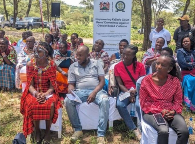 Residents attending a sensitization forum