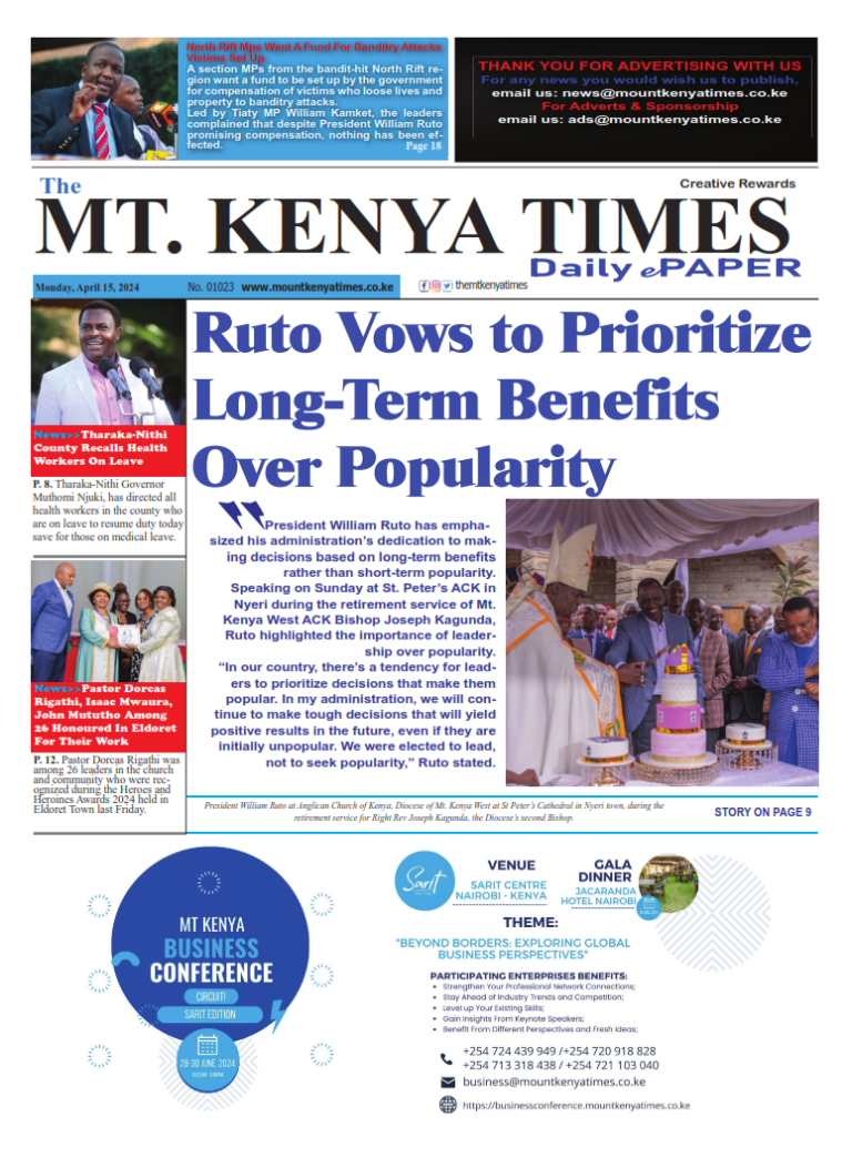 Apr 15, 2024 Mt Kenya Times ePAPER_001