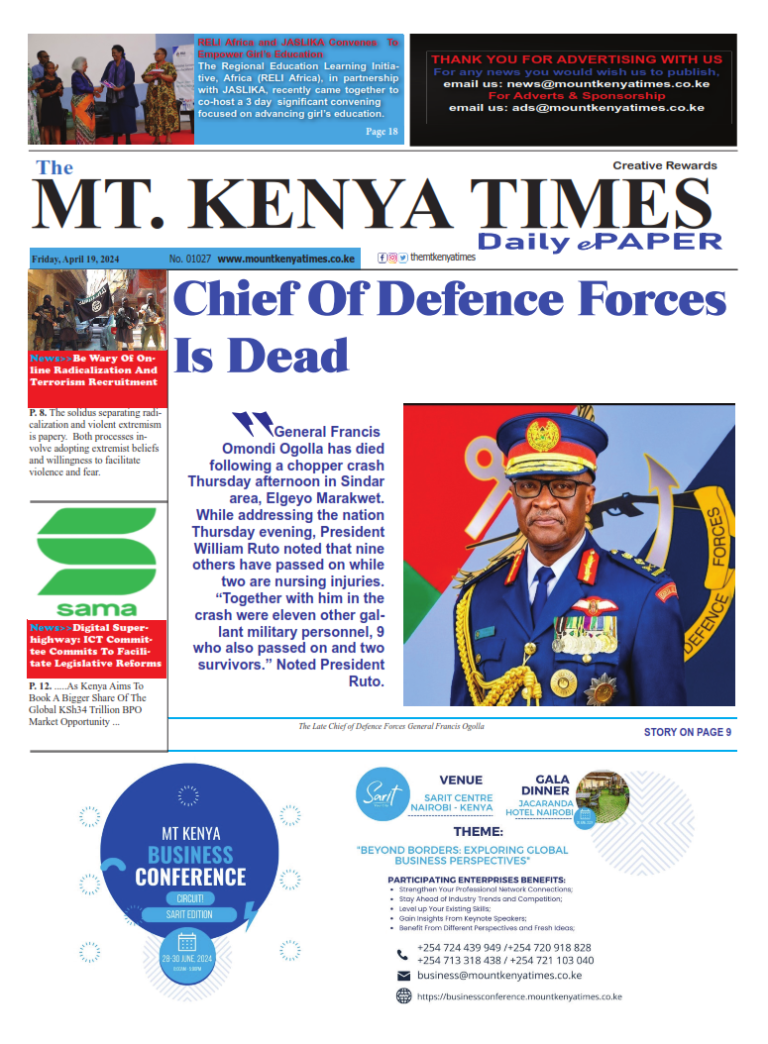 Apr 19, 2024 Mt Kenya Times ePAPER_001