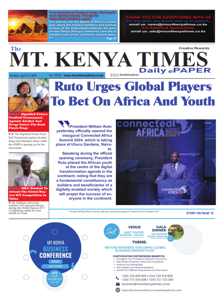 Apr 23, 2024 Mt Kenya Times ePAPER_001