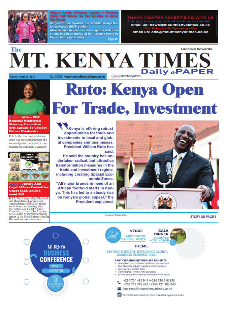 Apr 26, 2024 Mt Kenya Times ePAPER_001