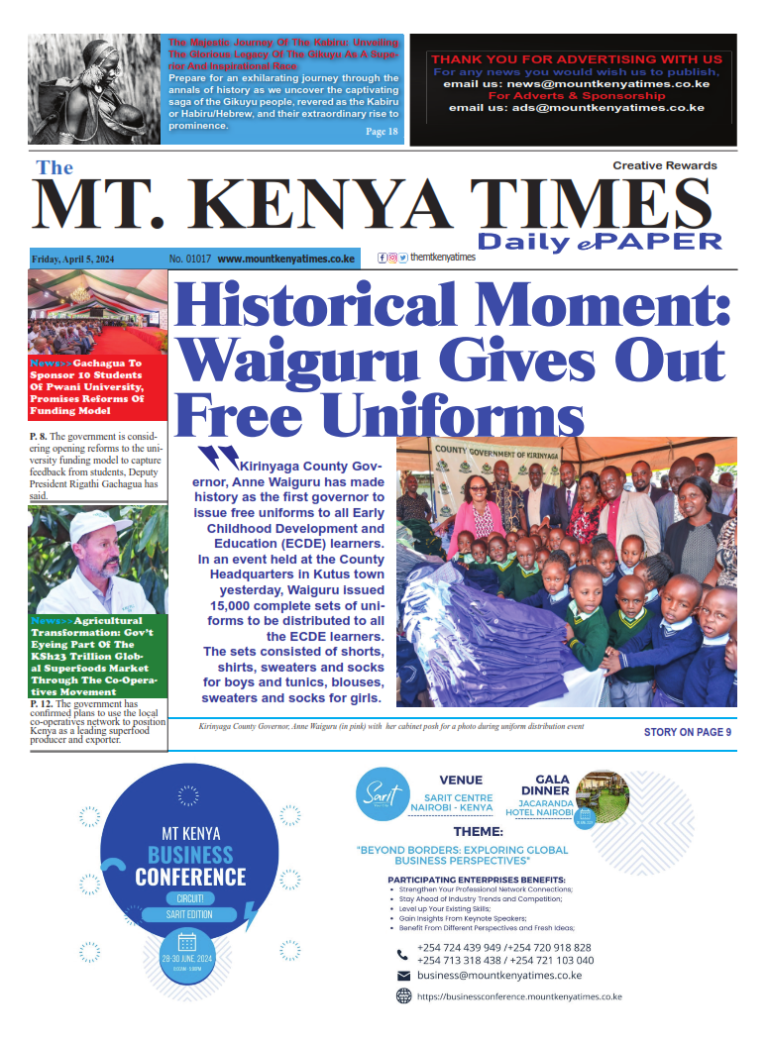 Apr 5, 2024 Mt Kenya Times ePAPER_001