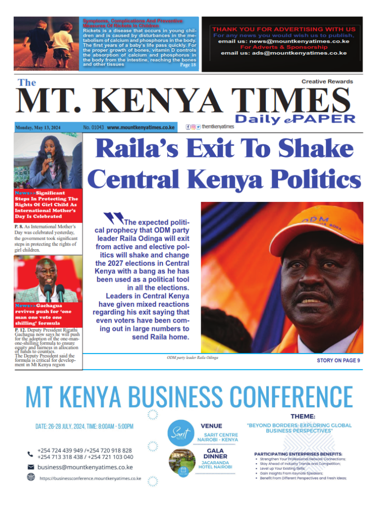 May 13, 2024 Mt Kenya Times ePAPER_001