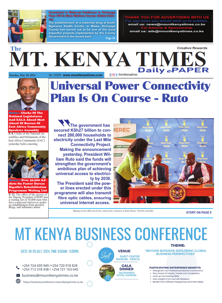 May 28, 2024 Mt Kenya Times ePAPER_001