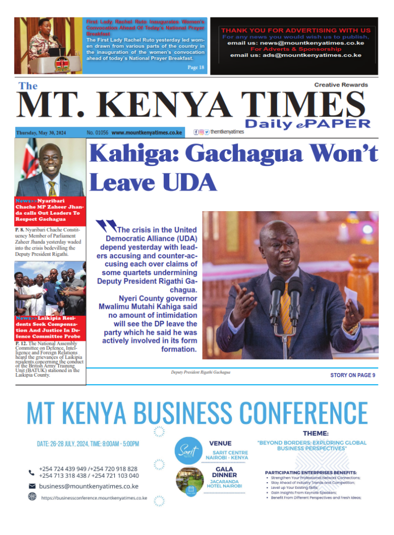 May 30, 2024 Mt Kenya Times ePAPER_001