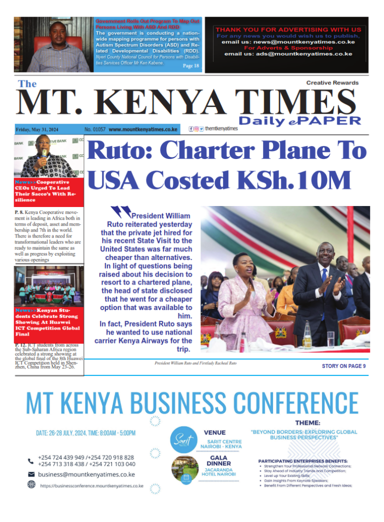 May 31, 2024 Mt Kenya Times ePAPER_001