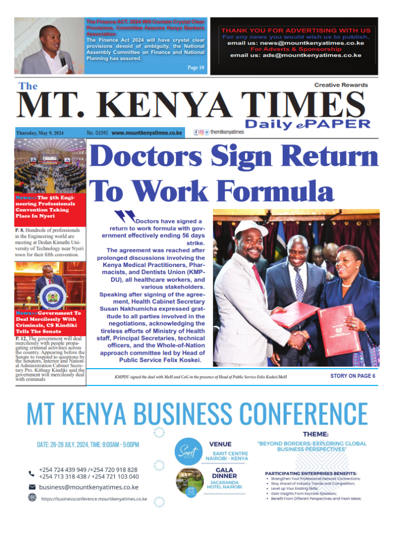 May 9, 2024 Mt Kenya Times ePAPER_001