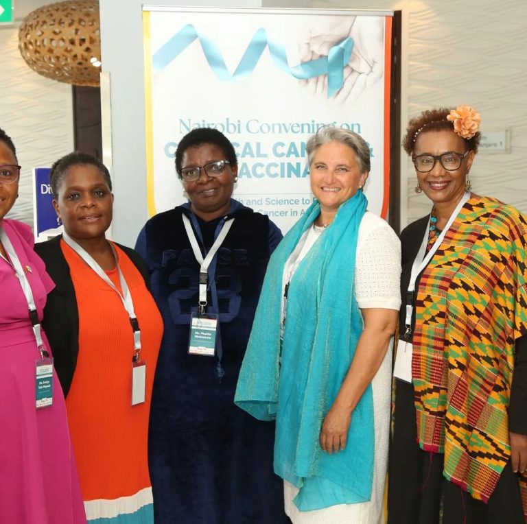 Members of the Acha Alliance being well represented at the Nairobi convening for the cervical cancer and HPV vaccination