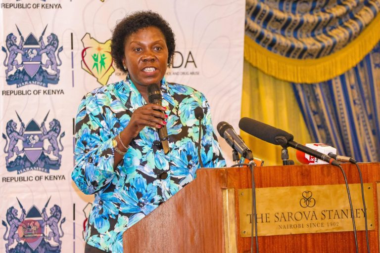 Ms Beverly Opwora represented Interior PS Dr. Raymond Omollo during the strategic plan launch