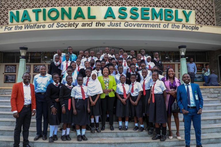 Mwea MP Mentors Secondary School Students