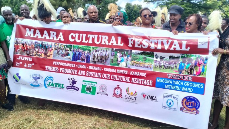 Participants during the start of the Second Edition of Maara Cultural Festival held at Mugona in Muthambi ward. PhotoMwenda Njeru