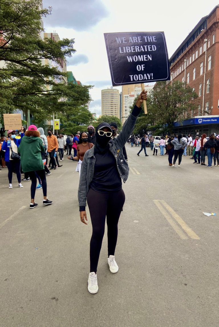 Women Gen Z Reject finance bill 2024 protests.