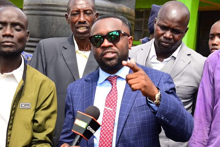 Rop speaking in Kapsabet town