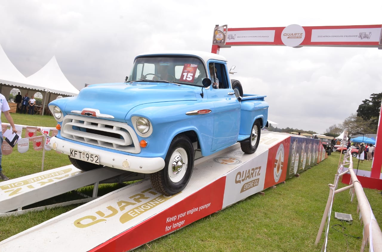 This beautifully prepared 1957 Chevrolet pick –up of Gary Farrant won the class for Utility vehicles made before 1970 at last year’s Africa Concours d’Elegance