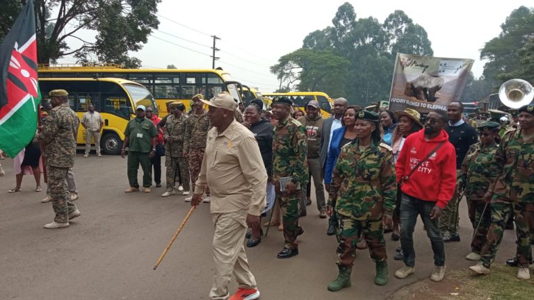 Dr. Jim Justus Nyamu Embarks on Elephant Campaign Walk to Addis Ababa