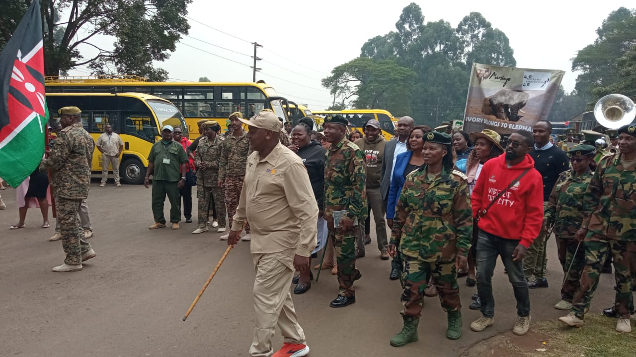Dr. Jim Justus Nyamu Embarks on Elephant Campaign Walk to Addis Ababa