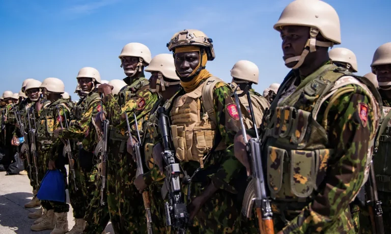 Kenya Police Officers lands in Haiti