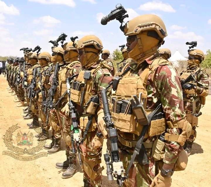 Kenyan Troops in UN Peace Mission in Haiti