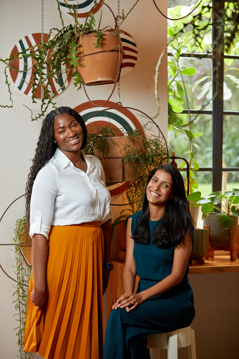 Photo1- Uncover COO Jade Oyateru with Unicover CEO Sneha Mehta