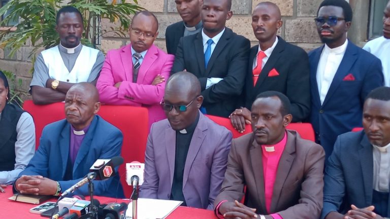 The Association led by the Chairman Hudson Ndeda addressing the nation