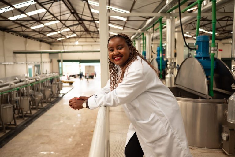 Wawira Njiru, the CEO of Food For Education organization.