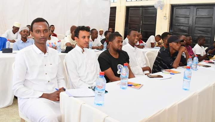 A section of youth drawn from all six sub-counties in Mombasa participated in a youth sensitisation seminar organised by the Council of Imams and Preachers of Kenya