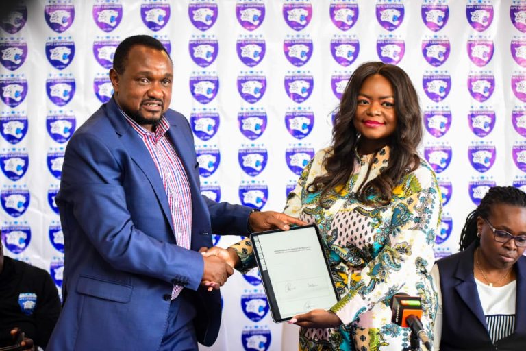 AFC Leopards at an event held at MAA Hotel in Nairobi on Wednesday announced new partners