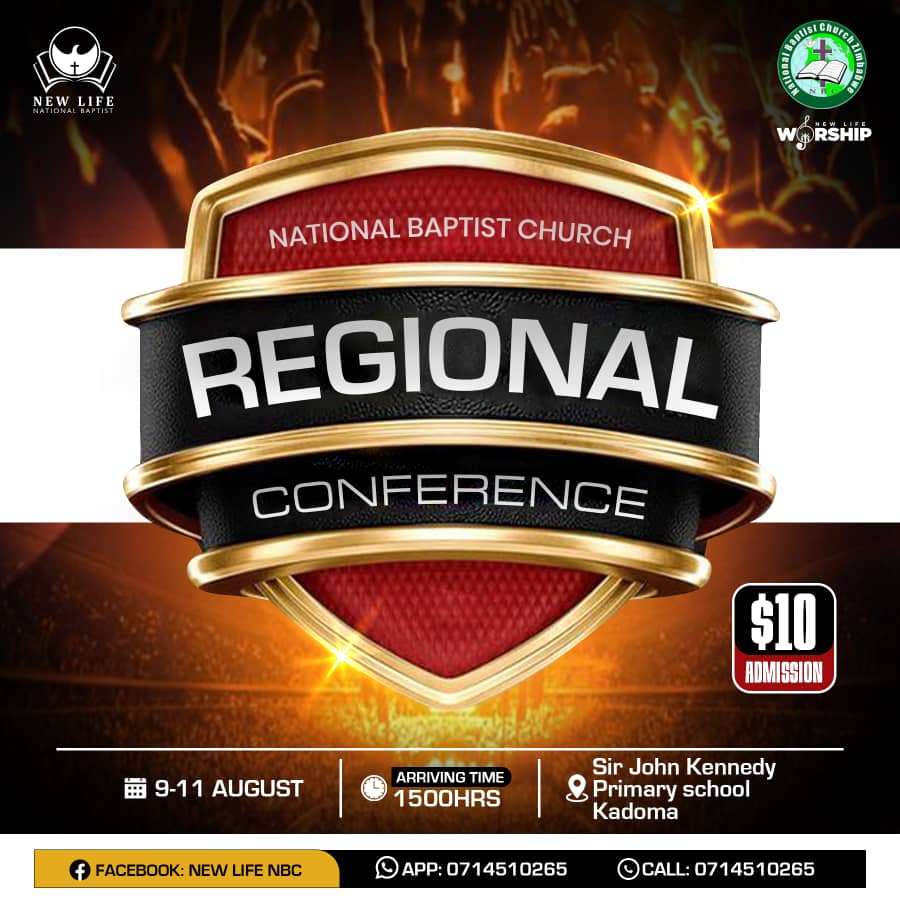Announcing the Regional Church Conference at the National Baptist Church