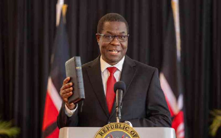 Energy Cabinet Secretary Opiyo Wandayi