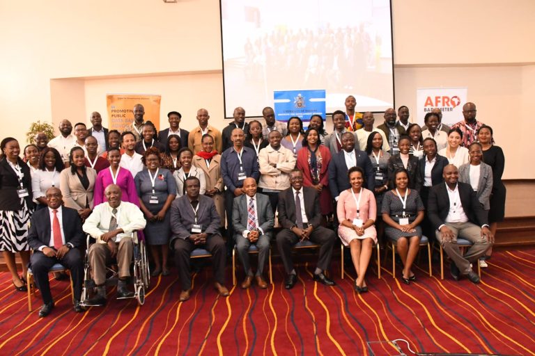 Former Chief Justice David Maraga and other Key Stakeholders in The Data for Governance Alliance