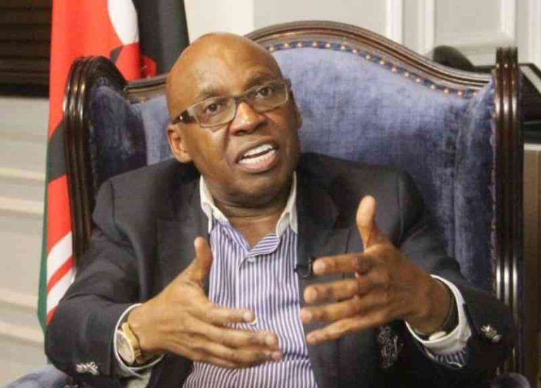 Jimmy Wanjigi, a prominent Kenyan businessman and political figure.