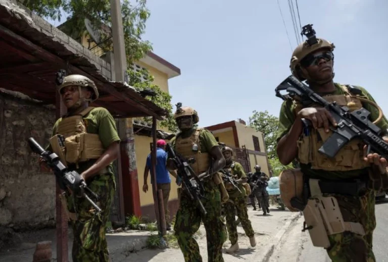 Kenyan Police Officers Deployed In Haiti