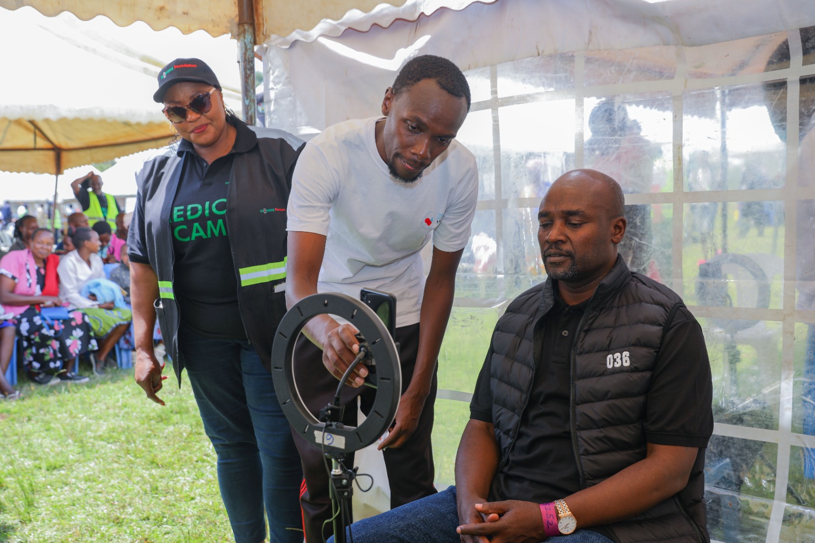 M-PESA foundation medical camp in Bomet County