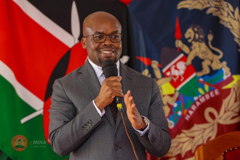 Ministry of interior PS Dr. Raymond Omollo