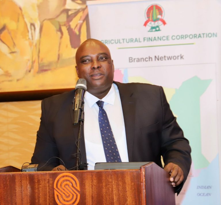 AFC Managing Director, George Kubai, highlighting AFC's commitment to delivering tailored financial solutions for the agricultural sector.