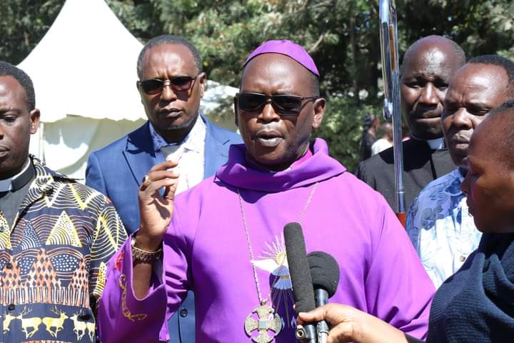 Bishop Anthony Mwaura Mambo of Nakuru Diocese