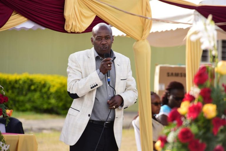Chief Executive Officer of the Kenya Institute of Primate Research, Dr. Peter Gichuhi Mwethera