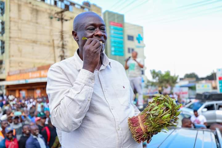 Deputy President Rigathi Gachagua in Meru