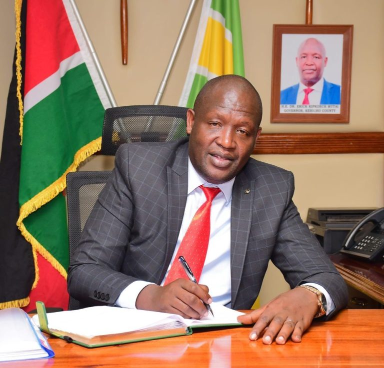 Kericho Governor Eric Mutai