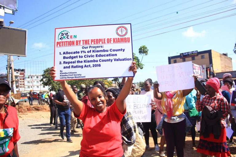 Kiambu County Residents Calls Upon Governor Wamatangi To Assent To Valuation And Rating Amendment Bill