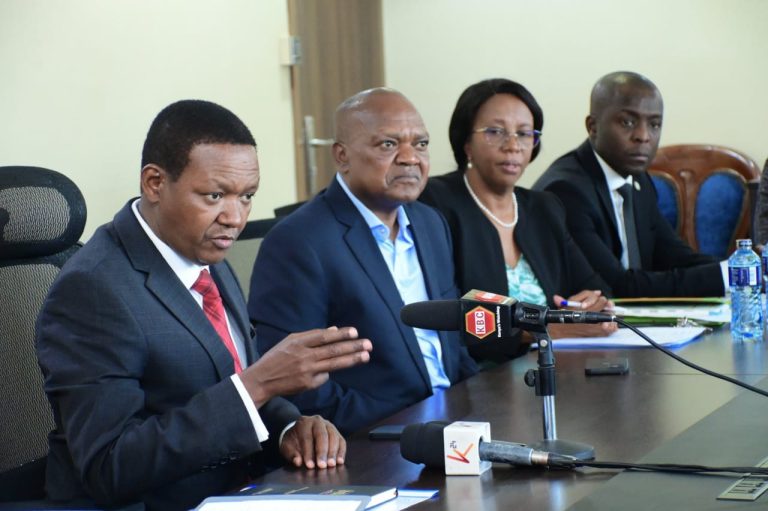 Labour and Social Protection Cabinet Secretary Dr. Alfred Mutua
