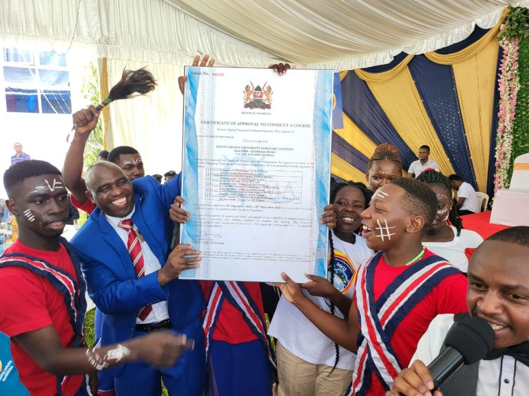 MKU team celebrating the initiative