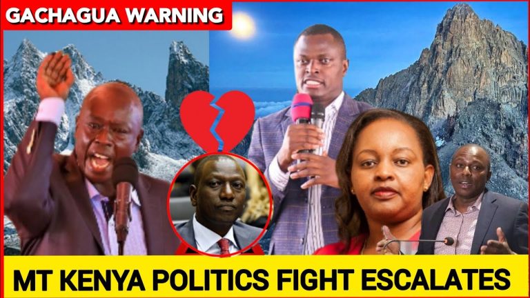 Mt Kenya fight escalates