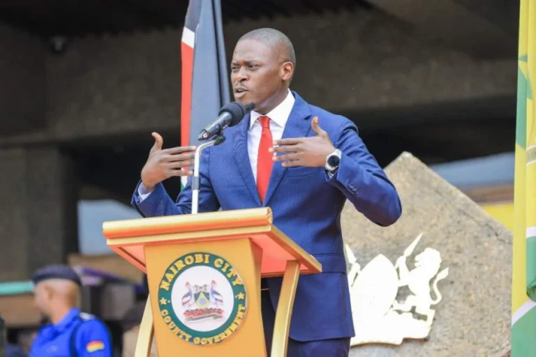 Nairobi Governor Johnson Sakaja
